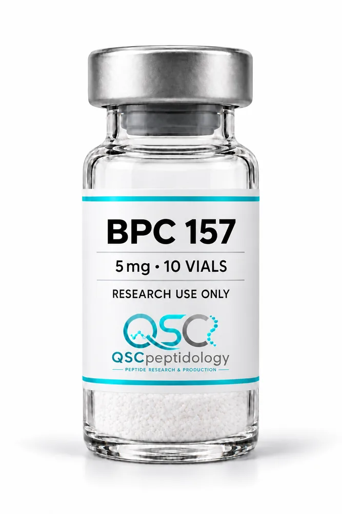 BPC-157 5mg (Packung mit 10 Fläschchen) QSC Peptidology