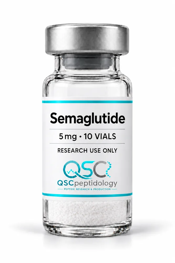 Semaglutide 5mg (Packung mit 10 Fläschchen) QSC Peptidology